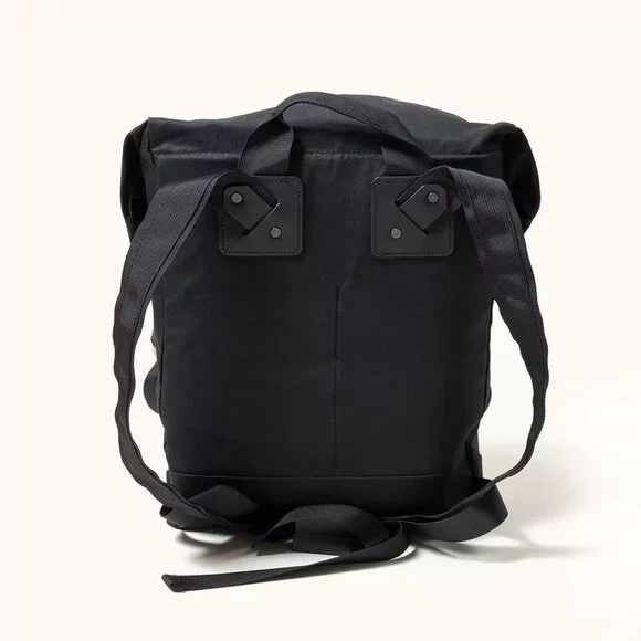 Tanner Goods Roll Top Lite Backpack, Black